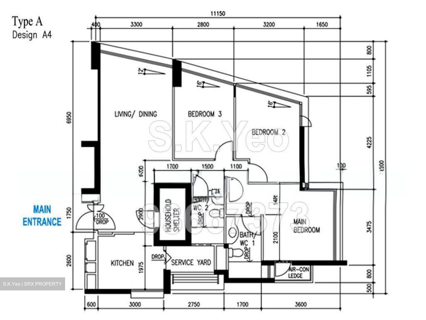 Blk 272D Atrina (Sengkang), HDB 4 Rooms #613828781